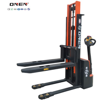 La Chine a adapté aux besoins du client par usine 1500kg 3500mm EPS Walkie Drive DC Power gerbeurs électriques