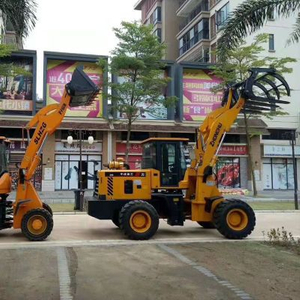 Chariot élévateur diesel à roues hydrauliques - mécaniques de déchargeurs de site de Jiangmen