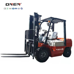 Chariot élévateur de préparateur de commandes à moteur diesel professionnel en gros