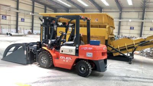 Prix ​​d'usine de la Chine OEM/ODM 3000-3500kg Balance de comptage à quatre roues Diesel lourd/gaz/chariot élévateur électrique chariot élévateur à fourche avec CE